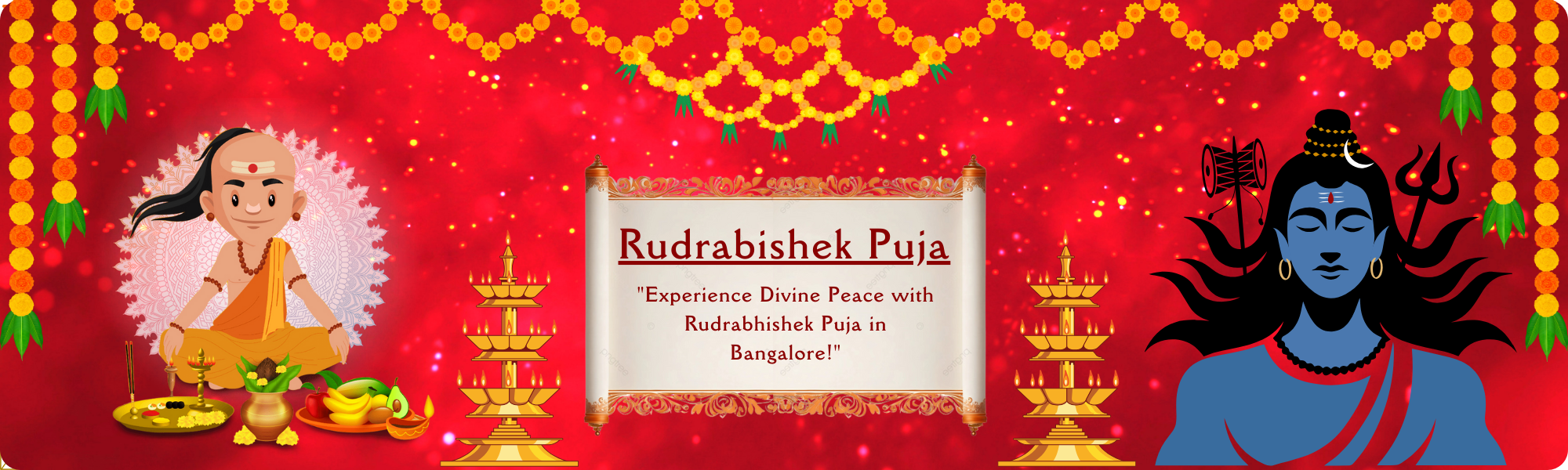 Rudrabhishek Puja in Bangalore by Hindi pandit and North Indian pandit